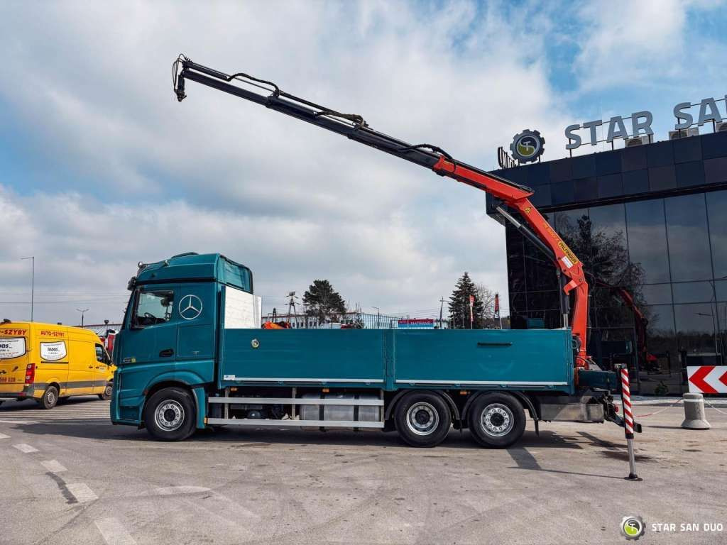 Mercedes-Benz ACTROS 2545 6x2 Palfinger PK 16001 HDS Crane Mercedes-Benz ACTROS 2545 6x2 Palfinger PK 16001 HDS Crane - Camião grua, Camião de caixa aberta/ Plataforma: foto 4 Mercedes-Benz ACTROS 2545 6x2 Palfinger PK 16001 HDS Crane Mercedes-Benz ACTROS 2545 6x2 Palfinger PK 16001 HDS Crane - Camião grua, Camião de caixa aberta/ Plataforma: foto 4