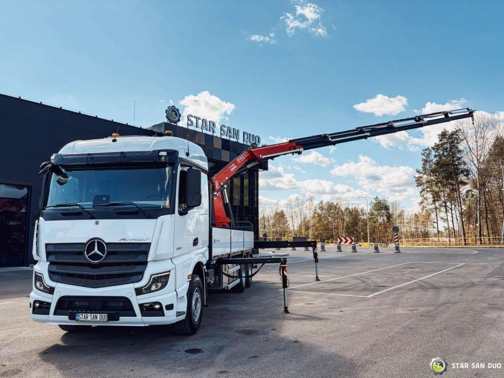 Mercedes-Benz ACTROS 3351 NEW 6x4 Fassi F485 Crane - Camião grua: foto 3 Mercedes-Benz ACTROS 3351 NEW 6x4 Fassi F485 Crane - Camião grua: foto 3