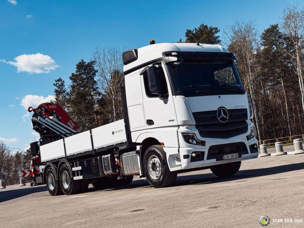 Mercedes-Benz ACTROS 3351 NEW 6x4 Fassi F485 Crane - Camião grua: foto 2 Mercedes-Benz ACTROS 3351 NEW 6x4 Fassi F485 Crane - Camião grua: foto 2