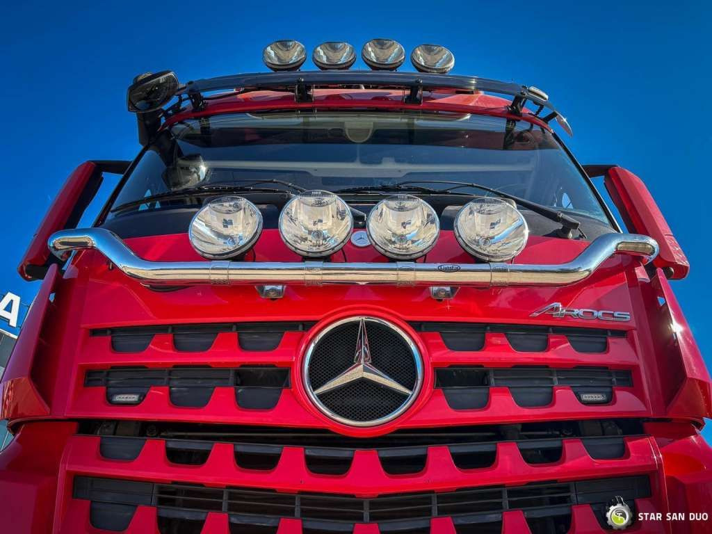 Camião basculante novo Mercedes-Benz  AROCS 3358L 6x4 HIAB 192X-HIPRO E-6 Crane Kippe: foto 6