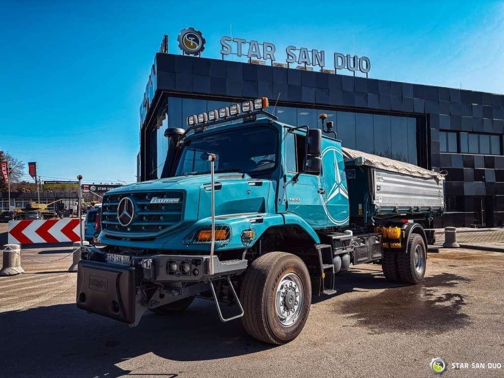 Mercedes-Benz Zetros 1833 4x4 Kipper Camper Chassis - Camião basculante: foto 3 Mercedes-Benz Zetros 1833 4x4 Kipper Camper Chassis - Camião basculante: foto 3