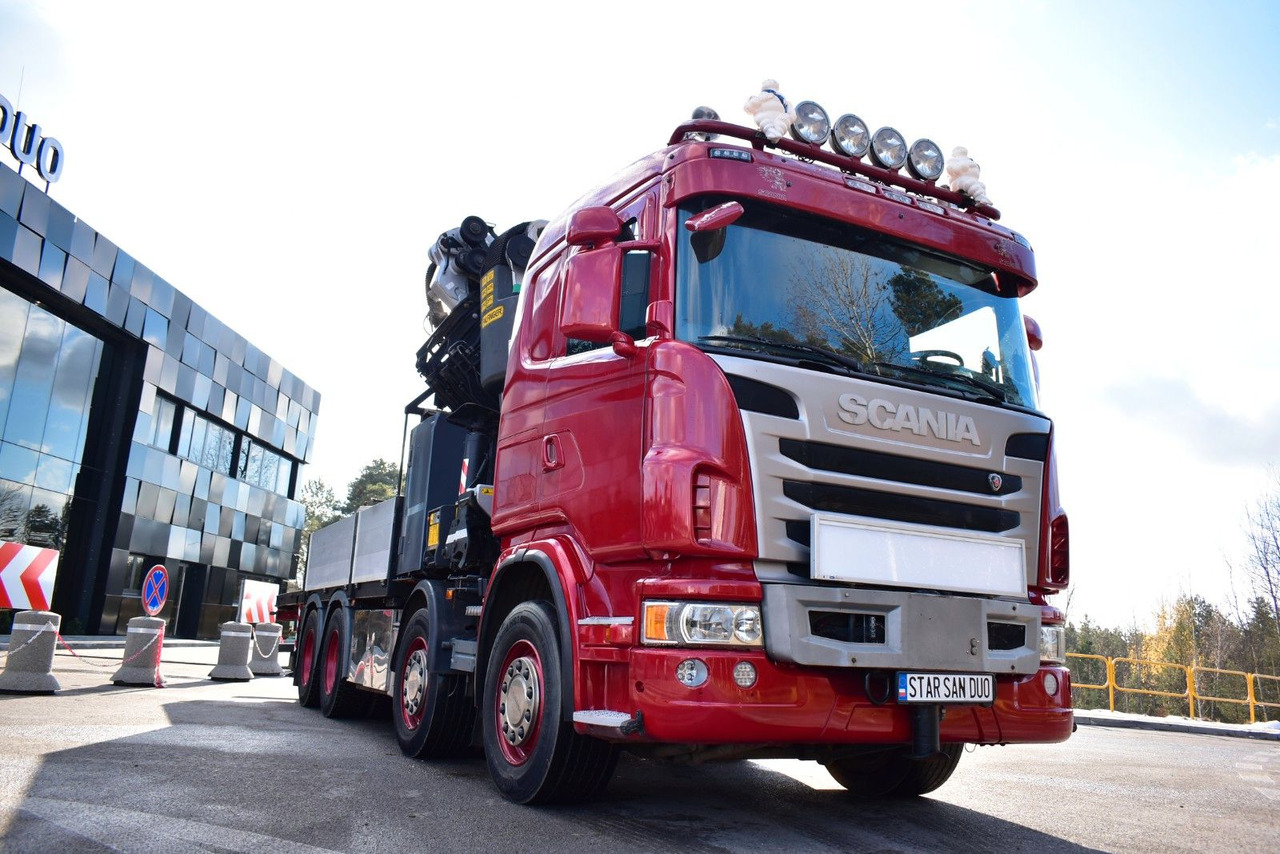 Scania G 480 8x4 PALFINGER PK 78002 SH CRANE KRAN - Camião grua: foto 3 Scania G 480 8x4 PALFINGER PK 78002 SH CRANE KRAN - Camião grua: foto 3