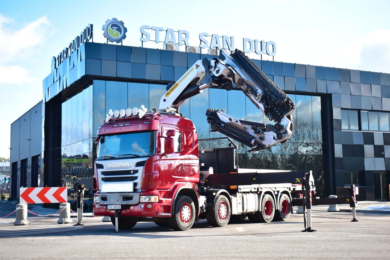 Scania G 480 8x4 PALFINGER PK 78002 SH CRANE KRAN - Camião grua: foto 1 Scania G 480 8x4 PALFINGER PK 78002 SH CRANE KRAN - Camião grua: foto 1