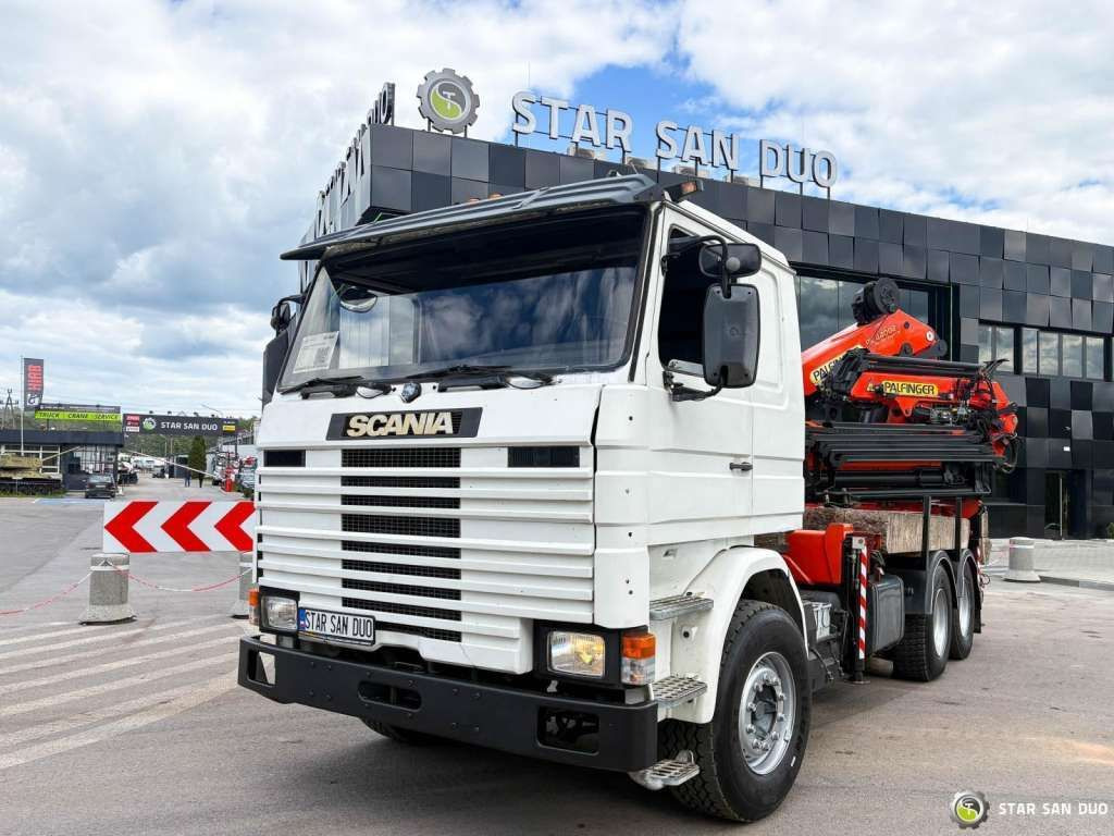 Camião grua Scania  R143 HL 6x2 PALFINGER PK44002 Crane: foto 9