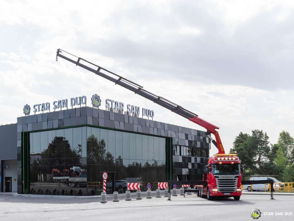 Scania R450 8x4 Palfinger PK 65002 SH HDS Crane - Camião grua: foto 3 Scania R450 8x4 Palfinger PK 65002 SH HDS Crane - Camião grua: foto 3