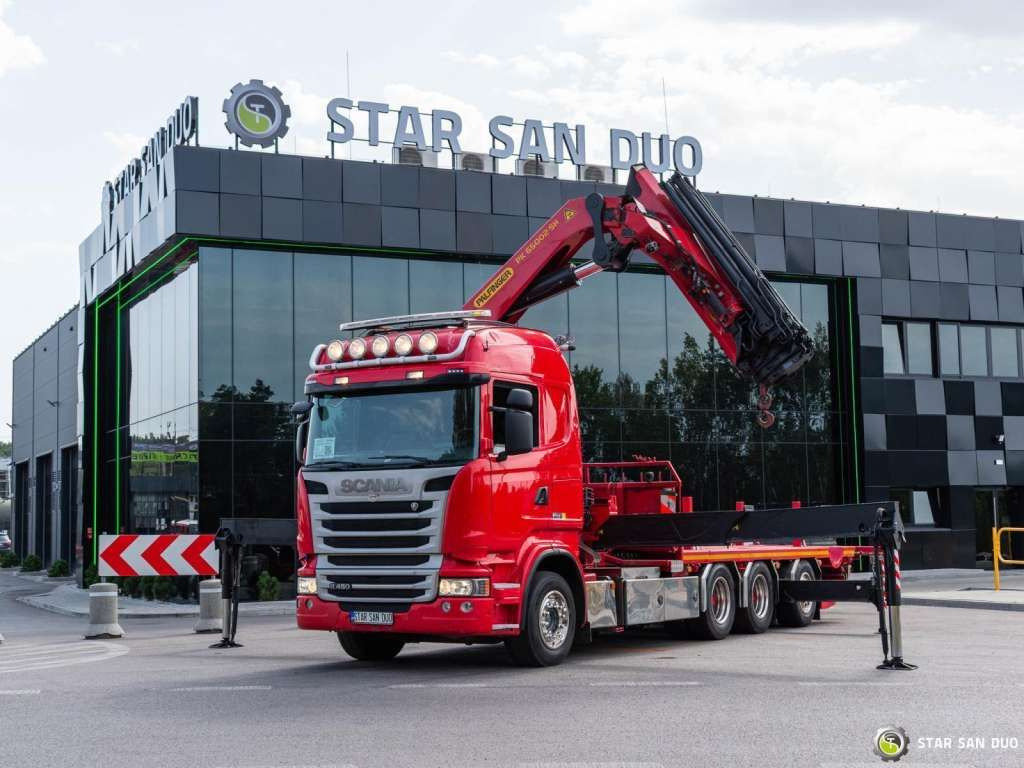 Scania R450 8x4 Palfinger PK 65002 SH HDS Crane - Camião grua: foto 5 Scania R450 8x4 Palfinger PK 65002 SH HDS Crane - Camião grua: foto 5
