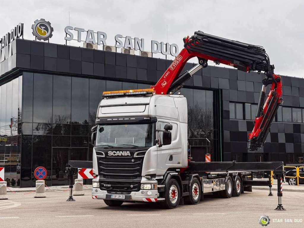 Scania R730 8x2 Fassi F990 Fly Jib 30m Crane Euro 6 - Camião grua: foto 2 Scania R730 8x2 Fassi F990 Fly Jib 30m Crane Euro 6 - Camião grua: foto 2