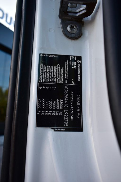 Tractor Mercedes-Benz AROCS 6x6 PALFINGER PK 33002 EURO 6 Crane Kran: foto 18