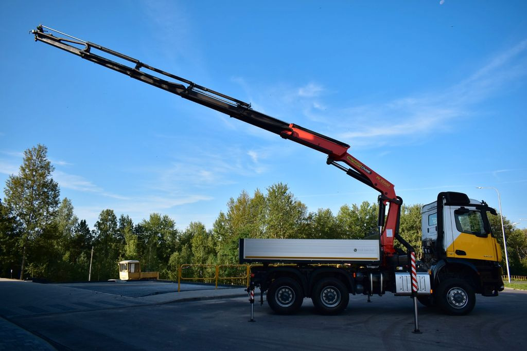 Tractor Mercedes-Benz AROCS 6x6 PALFINGER PK 33002 EURO 6 Crane Kran: foto 12