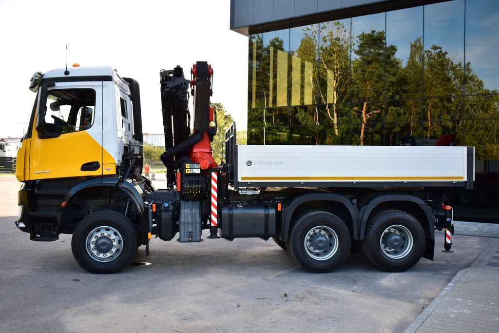 Tractor Mercedes-Benz AROCS 6x6 PALFINGER PK 33002 EURO 6 Crane Kran: foto 6