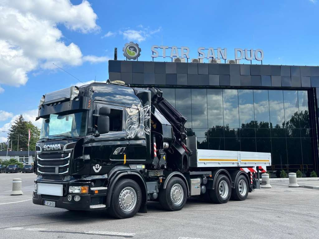 Tractor Scania  R560 8x2 PALFINGER PK 92002 SH Fly Jib Winch 5t: foto 16