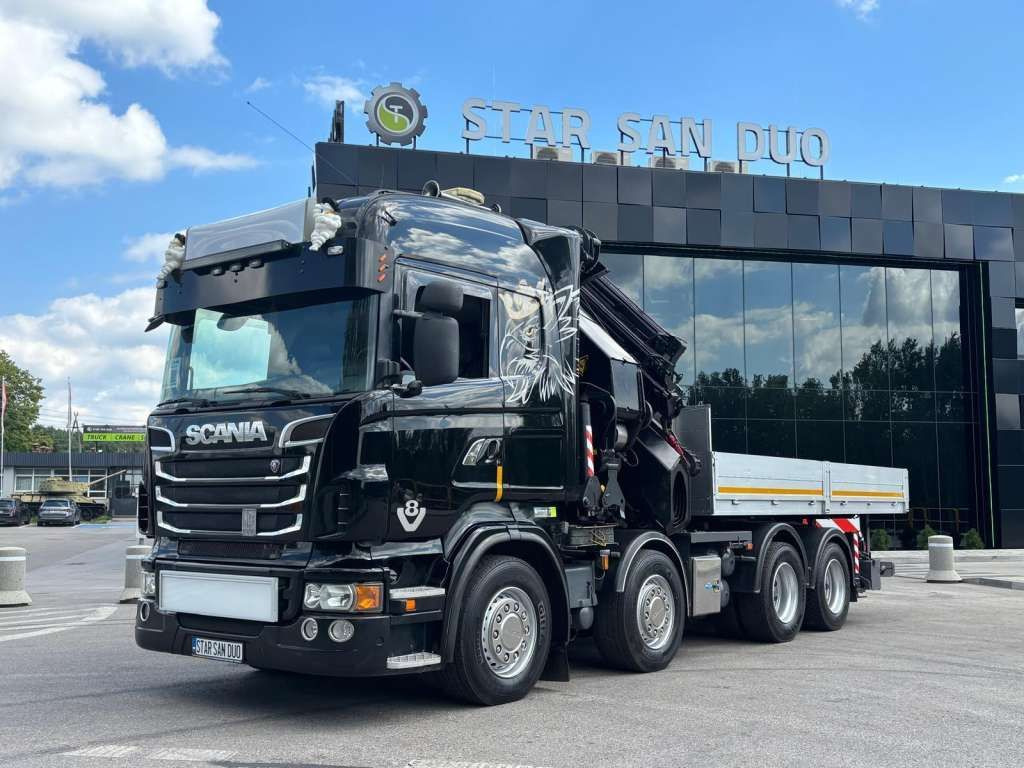 Tractor Scania  R560 8x2 PALFINGER PK 92002 SH Fly Jib Winch 5t: foto 12