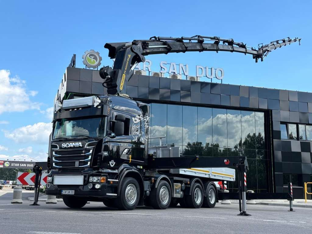 Tractor Scania  R560 8x2 PALFINGER PK 92002 SH Fly Jib Winch 5t: foto 25