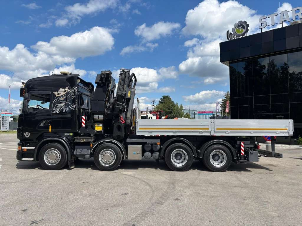 Tractor Scania  R560 8x2 PALFINGER PK 92002 SH Fly Jib Winch 5t: foto 8