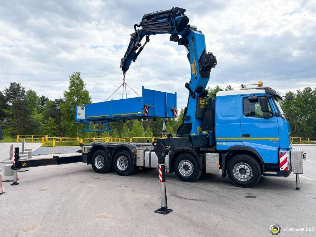 Volvo FH 500 8x4 Palfinger PK 92002 SH Fly Jib Winch - Camião grua: foto 3 Volvo FH 500 8x4 Palfinger PK 92002 SH Fly Jib Winch - Camião grua: foto 3