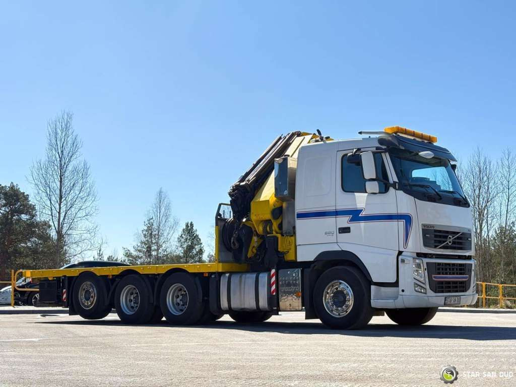 Volvo FH 520 8x4 HMF ODIN K6 EURO 5 FLY JIB Crane - Camião grua: foto 5 Volvo FH 520 8x4 HMF ODIN K6 EURO 5 FLY JIB Crane - Camião grua: foto 5