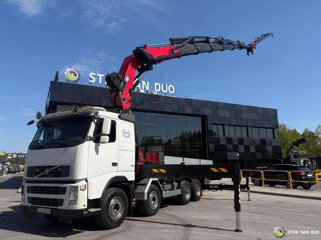 Volvo FH 520 8x4 HMF THOR K6 Fly Jib Euro 4 Winch - Camião grua: foto 3 Volvo FH 520 8x4 HMF THOR K6 Fly Jib Euro 4 Winch - Camião grua: foto 3