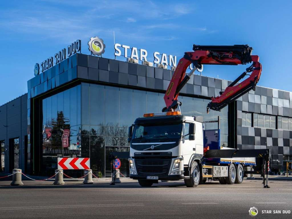 Volvo FM 460 6x2 PALFINGER PK 42002 FLY JIB Crane Eu - Camião grua: foto 2 Volvo FM 460 6x2 PALFINGER PK 42002 FLY JIB Crane Eu - Camião grua: foto 2