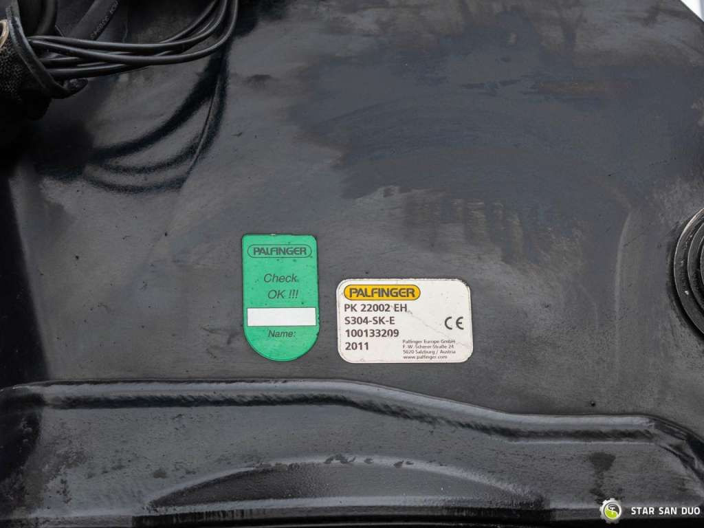 Camião grua Volvo  FMX 370 6x2 PALFINGER PK 22002 EH Crane Kran: foto 18