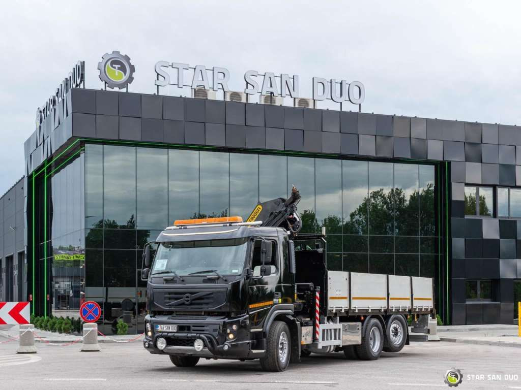 Camião grua Volvo  FMX 370 6x2 PALFINGER PK 22002 EH Crane Kran: foto 7