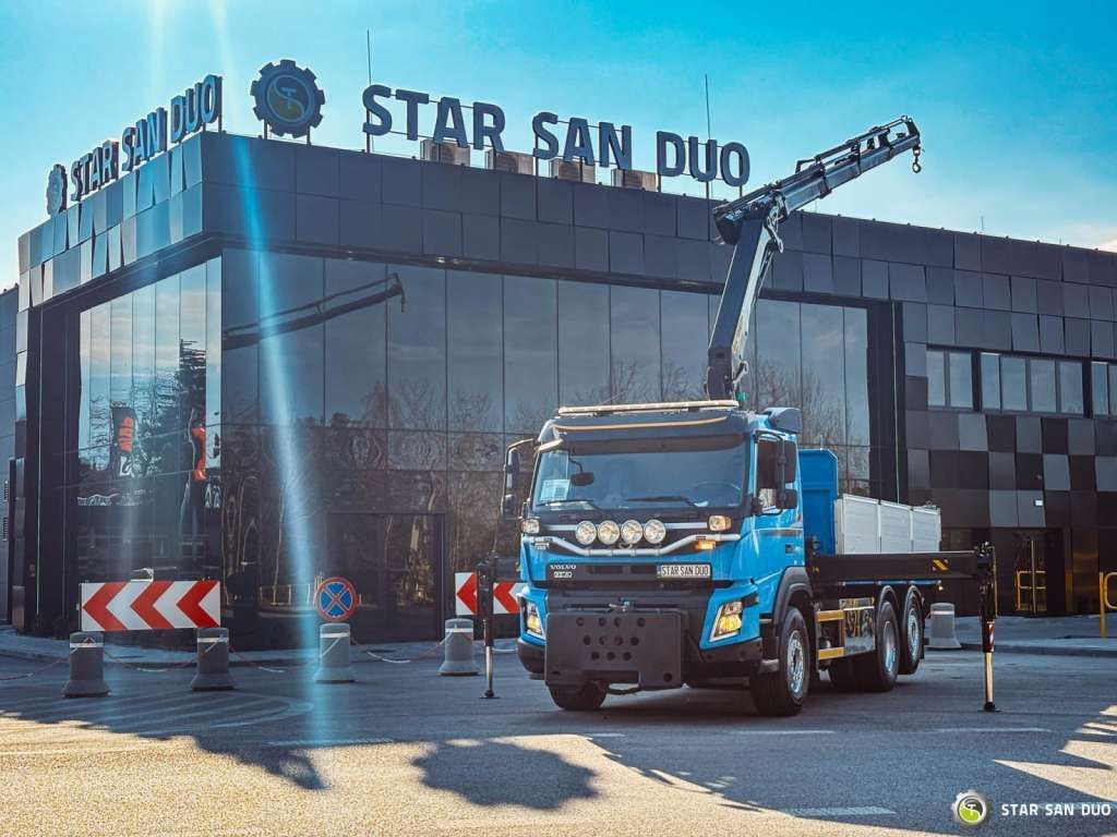 Volvo FMX 410 6x2 PALFINGER PK 18002 Crane 340 Hours - Camião grua: foto 1 Volvo FMX 410 6x2 PALFINGER PK 18002 Crane 340 Hours - Camião grua: foto 1