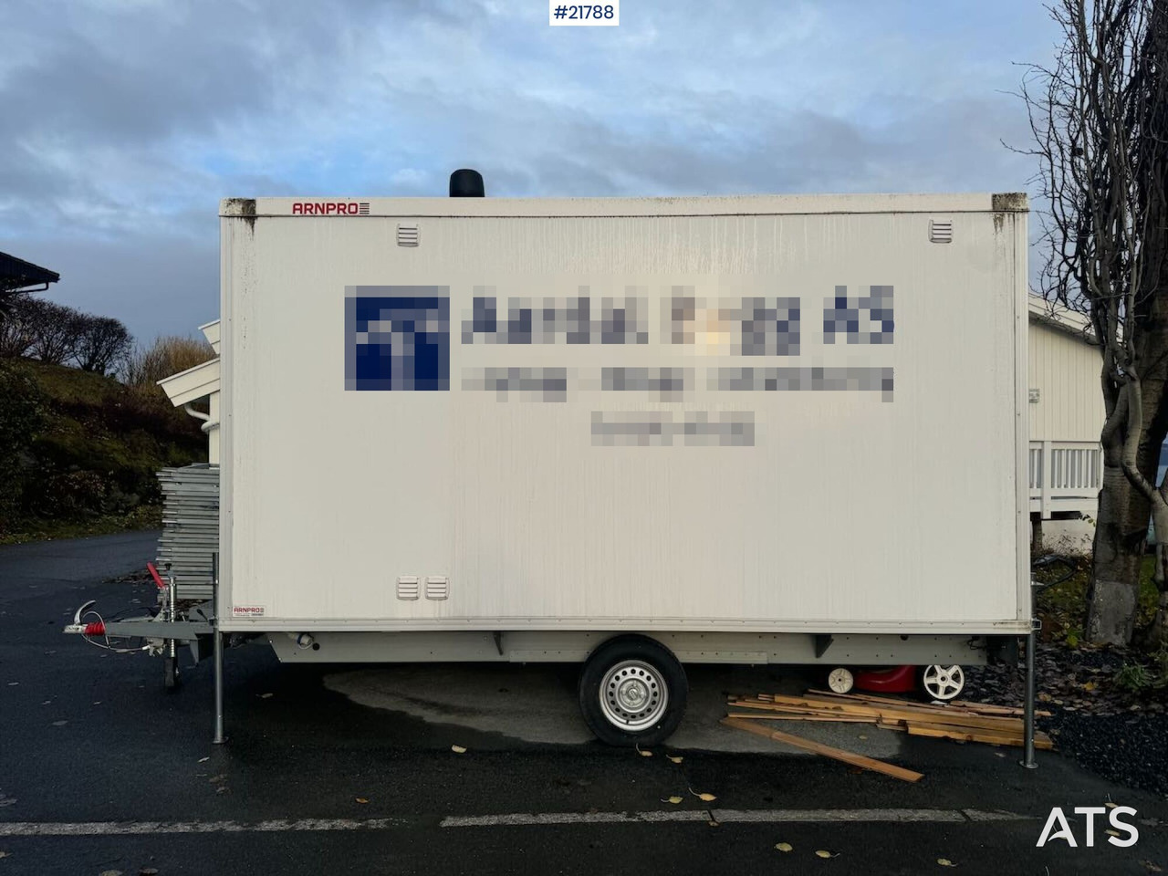 Arnpro Arbeidsbrakke - Casa contentor, Reboque: foto 5 Arnpro Arbeidsbrakke - Casa contentor, Reboque: foto 5