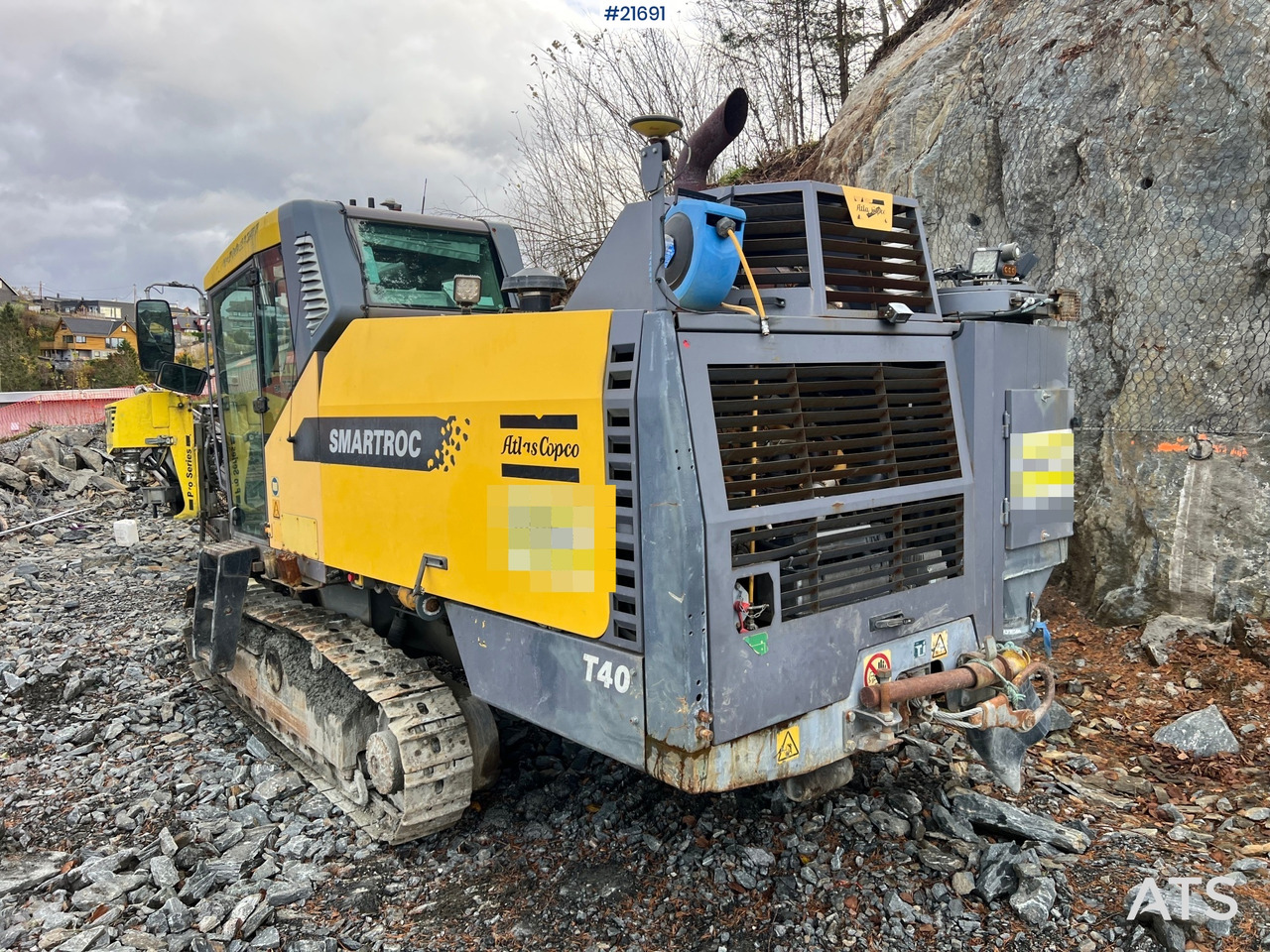 Atlas Copco Flexiroc T40-11 borerigg m/2540 hammer,CME sliper og gps - Máquina de perfuração: foto 4 Atlas Copco Flexiroc T40-11 borerigg m/2540 hammer,CME sliper og gps - Máquina de perfuração: foto 4
