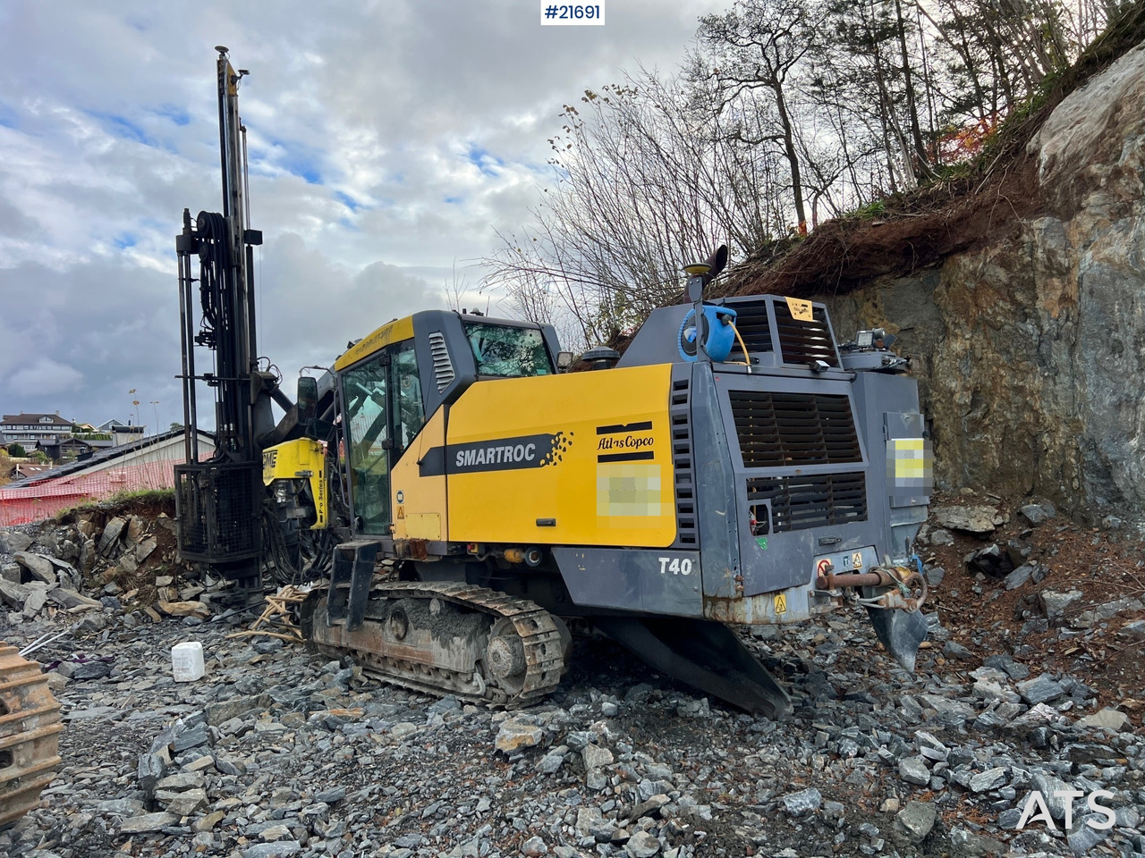 Máquina de perfuração Atlas Copco Smartroc T40-11 borerigg m/2540 hammer,CME sliper og gps: foto 8 Máquina de perfuração Atlas Copco Smartroc T40-11 borerigg m/2540 hammer,CME sliper og gps: foto 8