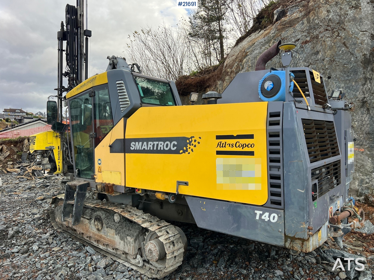 Máquina de perfuração Atlas Copco Smartroc T40-11 borerigg m/2540 hammer,CME sliper og gps: foto 10 Máquina de perfuração Atlas Copco Smartroc T40-11 borerigg m/2540 hammer,CME sliper og gps: foto 10