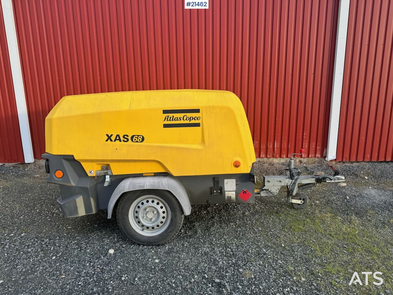 Atlas Copco XAS68 - Compressor de ar: foto 1 Atlas Copco XAS68 - Compressor de ar: foto 1