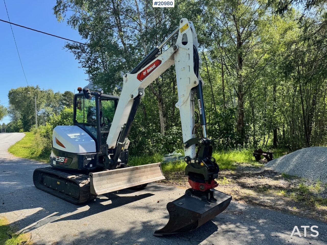 Bobcat E55Z - Mini escavadeira: foto 4 Bobcat E55Z - Mini escavadeira: foto 4