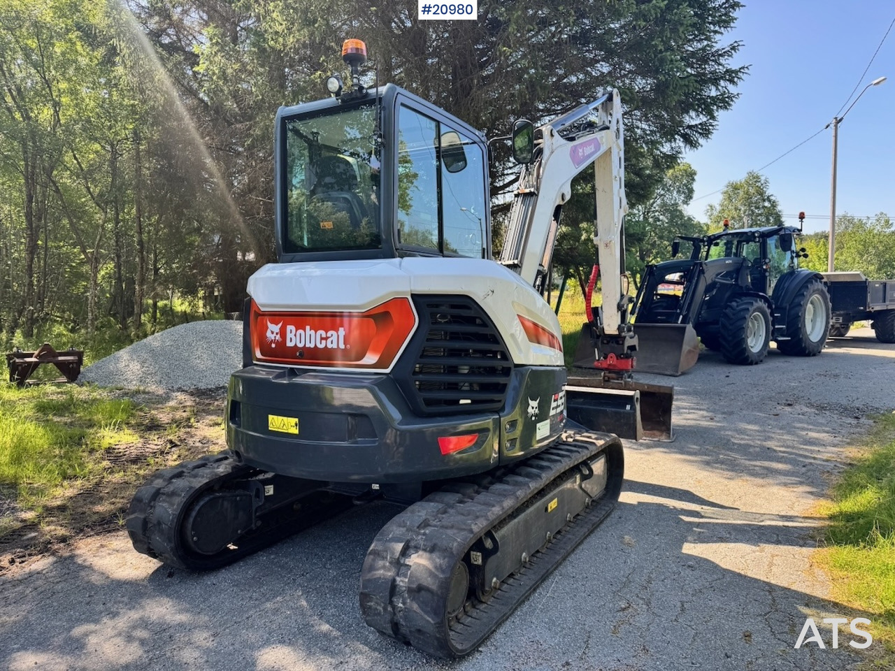 Bobcat E55Z - Mini escavadeira: foto 2 Bobcat E55Z - Mini escavadeira: foto 2