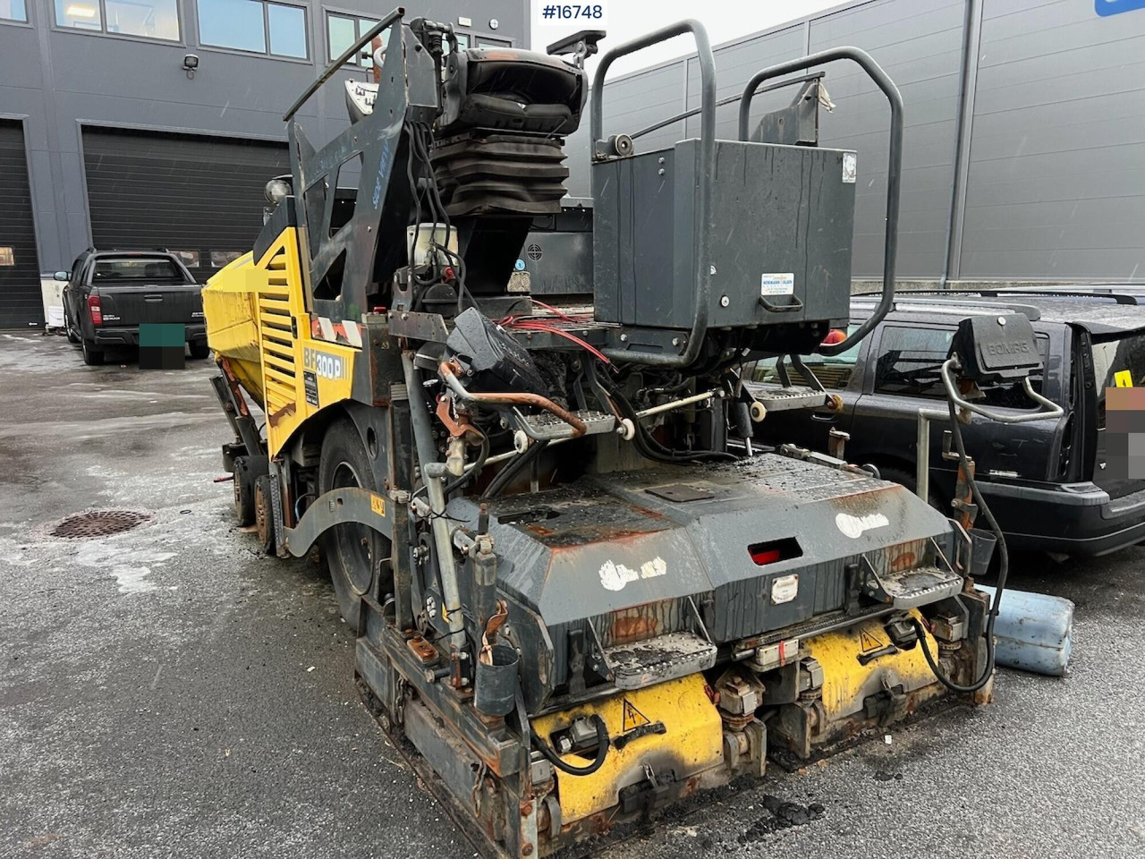 Bomag BF 300P - Máquina de asfalto: foto 5 Bomag BF 300P - Máquina de asfalto: foto 5
