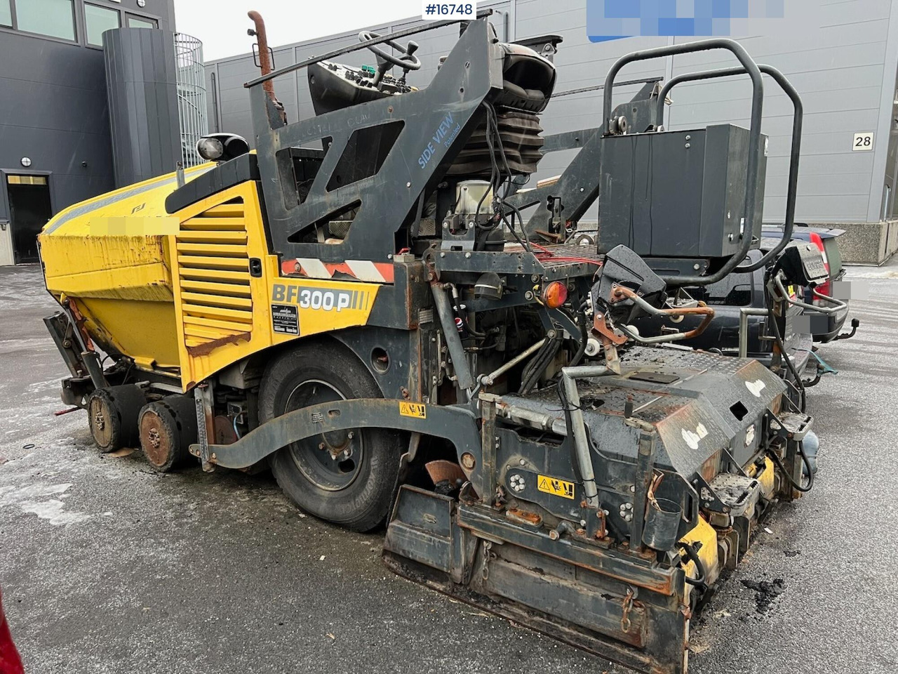 Bomag BF 300P - Máquina de asfalto: foto 4 Bomag BF 300P - Máquina de asfalto: foto 4