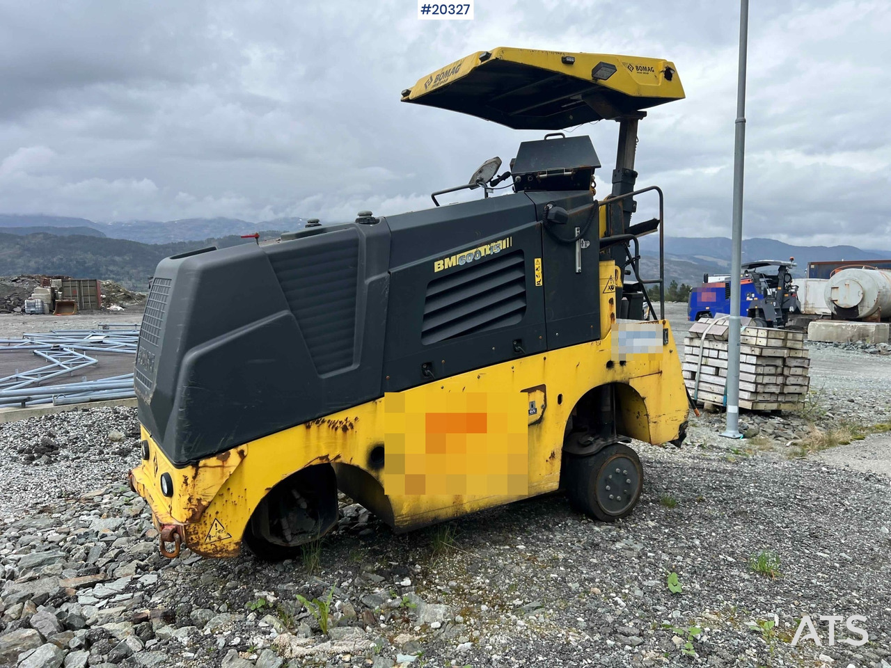 Bomag BM600/15 - Máquina de asfalto: foto 5 Bomag BM600/15 - Máquina de asfalto: foto 5