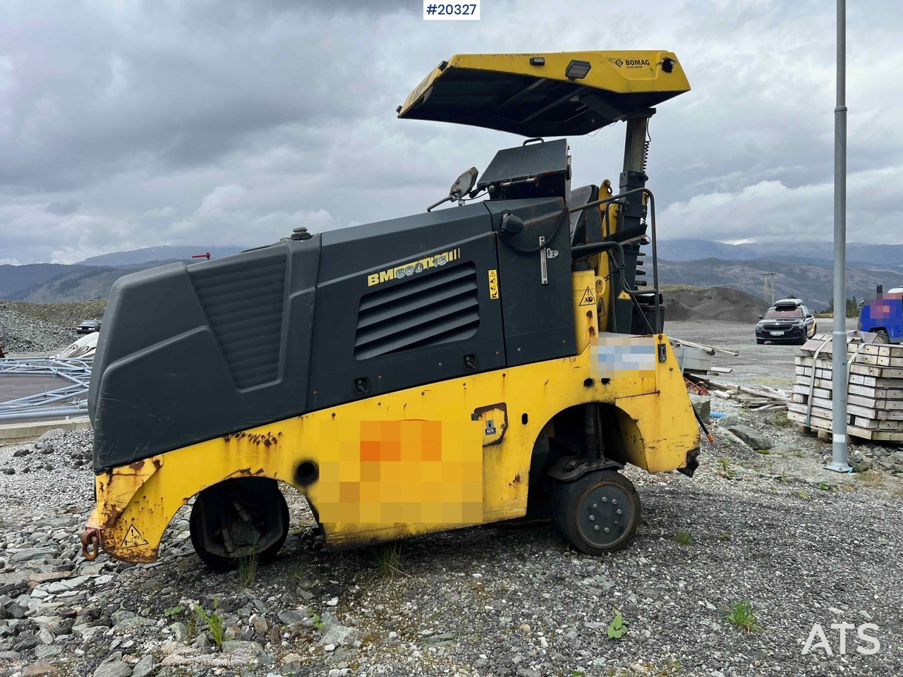 Bomag BM600/15 - Máquina de asfalto: foto 4 Bomag BM600/15 - Máquina de asfalto: foto 4