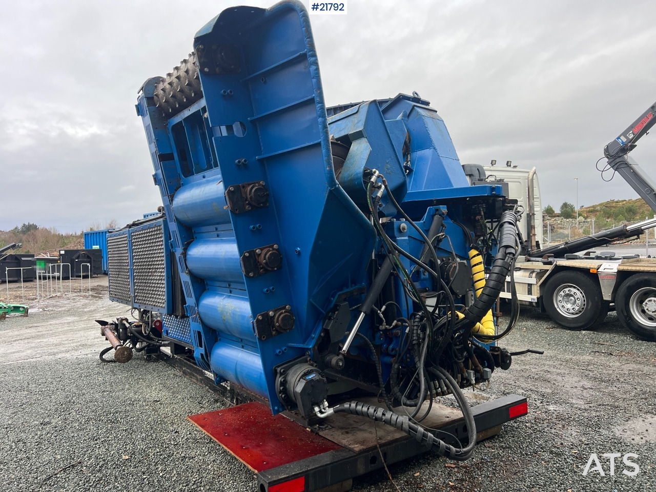 Bruks 806st Bio tre kverner m/ Epsilon palfinger m120l97 tømmerkrane - Estilhaçadora de madeira: foto 5 Bruks 806st Bio tre kverner m/ Epsilon palfinger m120l97 tømmerkrane - Estilhaçadora de madeira: foto 5