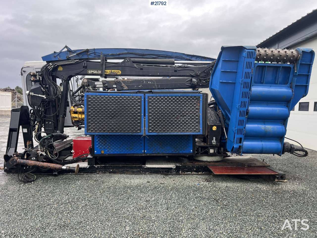 Bruks 806st Bio tre kverner m/ Epsilon palfinger m120l97 tømmerkrane - Estilhaçadora de madeira: foto 3 Bruks 806st Bio tre kverner m/ Epsilon palfinger m120l97 tømmerkrane - Estilhaçadora de madeira: foto 3