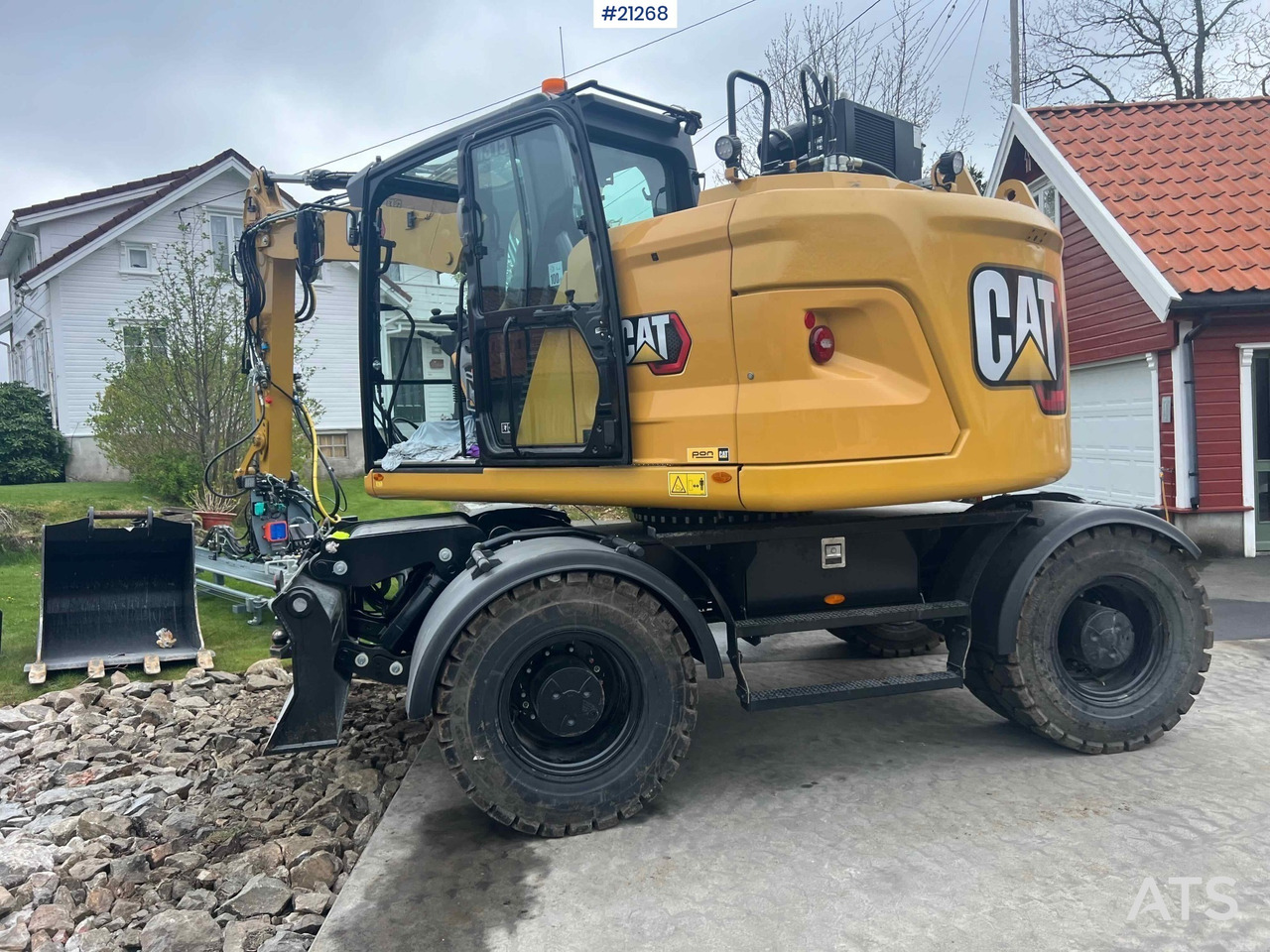 CAT M315 Hjulmaskin m/ graveskuffe, rotortilt, pusseskuffe - Escavadeira de rodas: foto 4 CAT M315 Hjulmaskin m/ graveskuffe, rotortilt, pusseskuffe - Escavadeira de rodas: foto 4
