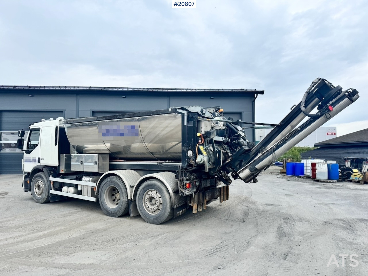 Volvo FE320 - Camião, Máquina de asfalto: foto 4 Volvo FE320 - Camião, Máquina de asfalto: foto 4