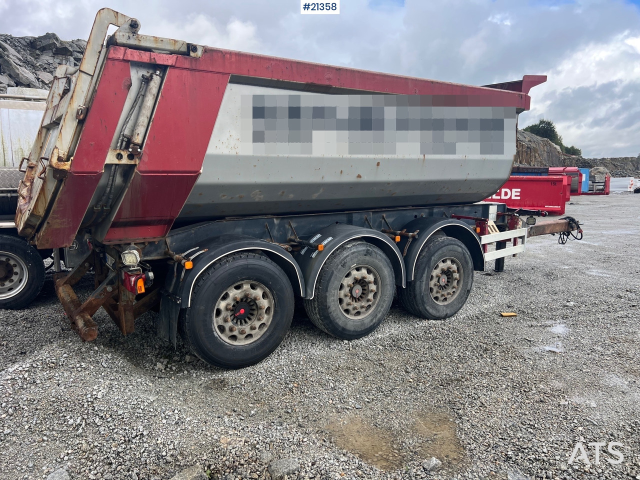 Carnehl 3 akslet - Reboque basculante: foto 2 Carnehl 3 akslet - Reboque basculante: foto 2