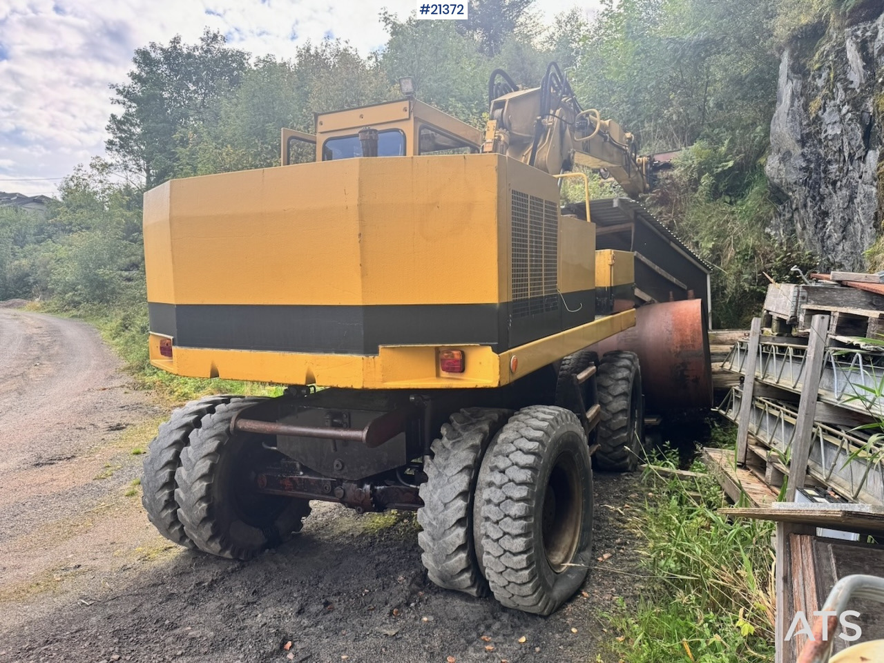 Caterpillar 212B - Escavadeira de rodas: foto 5 Caterpillar 212B - Escavadeira de rodas: foto 5