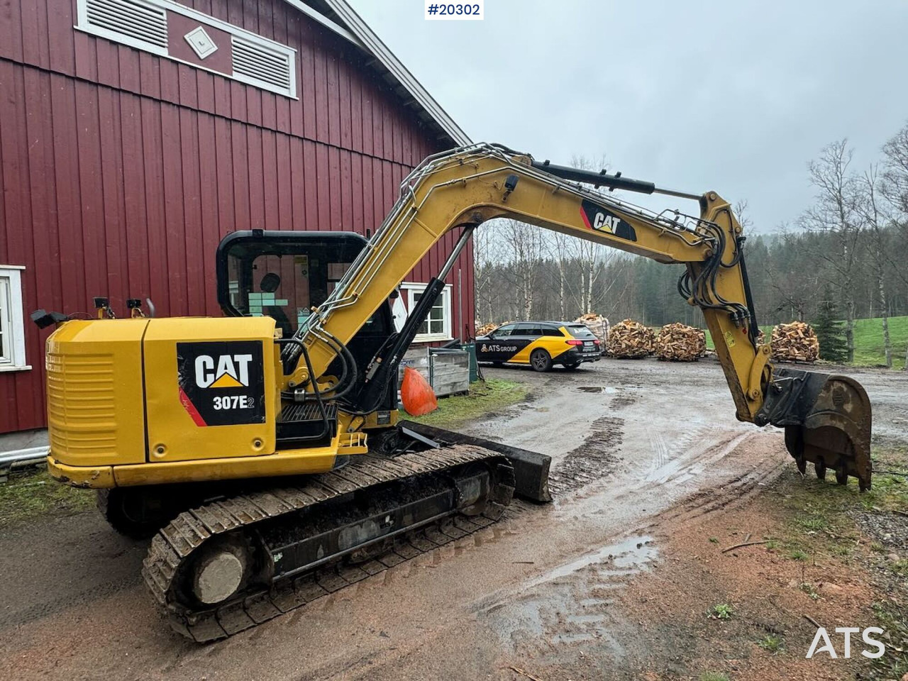 Escavadeira Caterpillar 307E2: foto 7
