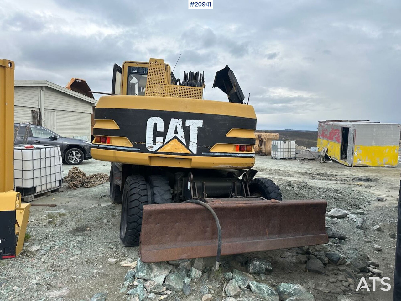 Escavadeira de rodas Caterpillar 312: foto 6
