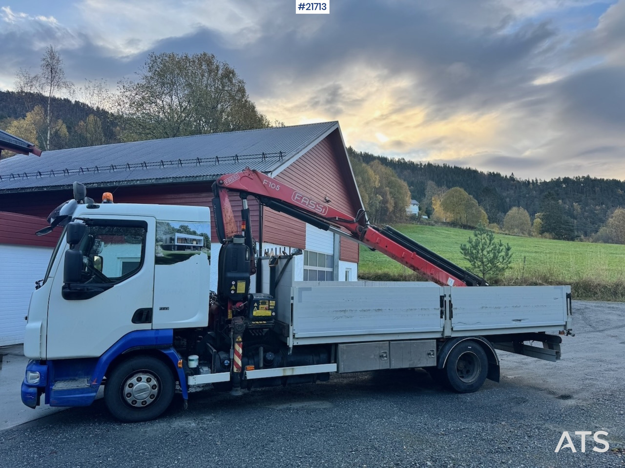 DAF 2012 DAF Fa 45.220 Kranbil. - Camião grua: foto 4 DAF 2012 DAF Fa 45.220 Kranbil. - Camião grua: foto 4