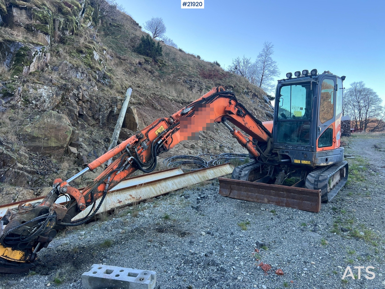 Doosan DX62R-3 gravemaskin m/ rototilt, pusseskuffe og graveskuffe - Escavadora de rastos: foto 2 Doosan DX62R-3 gravemaskin m/ rototilt, pusseskuffe og graveskuffe - Escavadora de rastos: foto 2