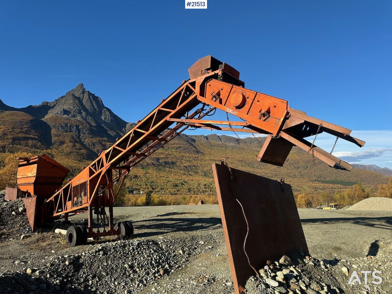 Finlay Finlay Hydrascreen sikteverk m/ matekasse - Peneira vibratória: foto 5 Finlay Finlay Hydrascreen sikteverk m/ matekasse - Peneira vibratória: foto 5