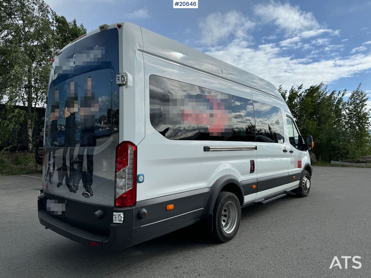 Ford Transit 17 seter minibuss - Minibus, Furgão de passageiros: foto 3 Ford Transit 17 seter minibuss - Minibus, Furgão de passageiros: foto 3