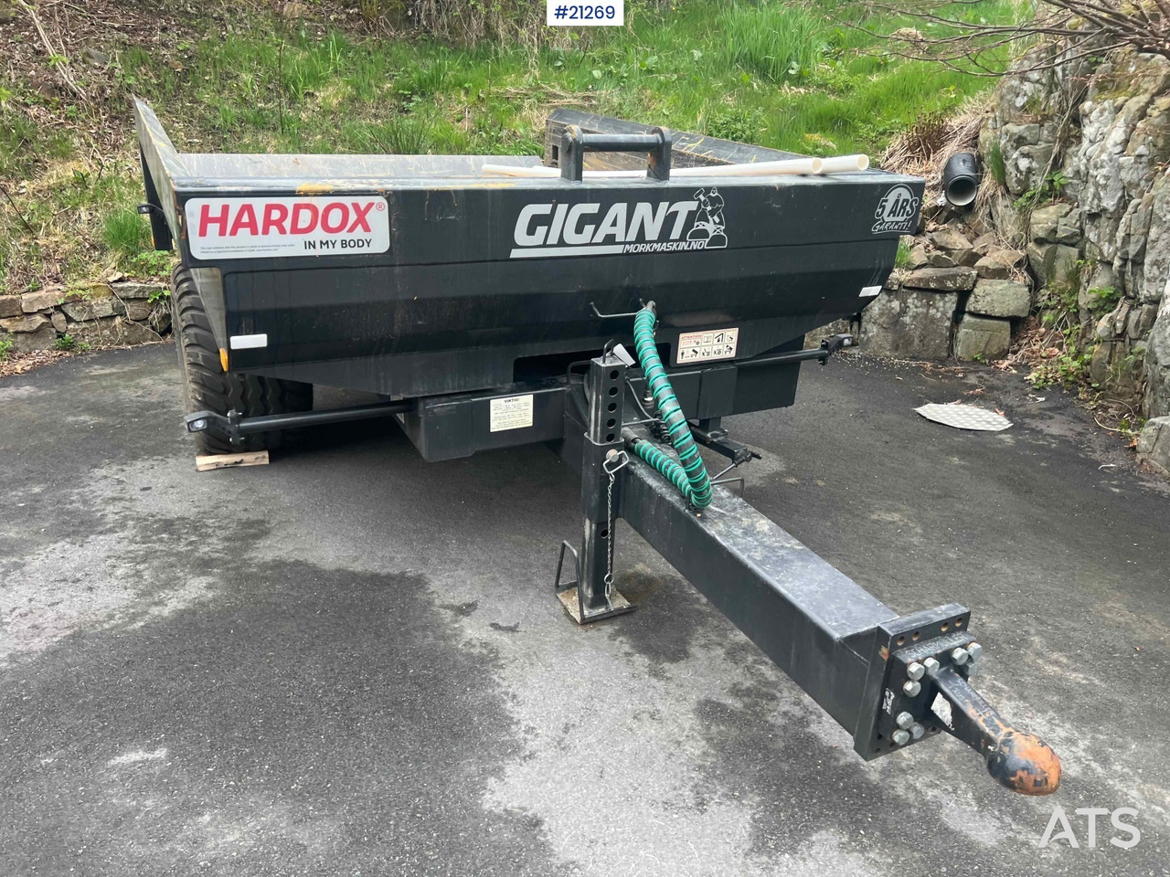 Gigant Hjulmaskin Henger - Reboque porta máquinas: foto 2 Gigant Hjulmaskin Henger - Reboque porta máquinas: foto 2