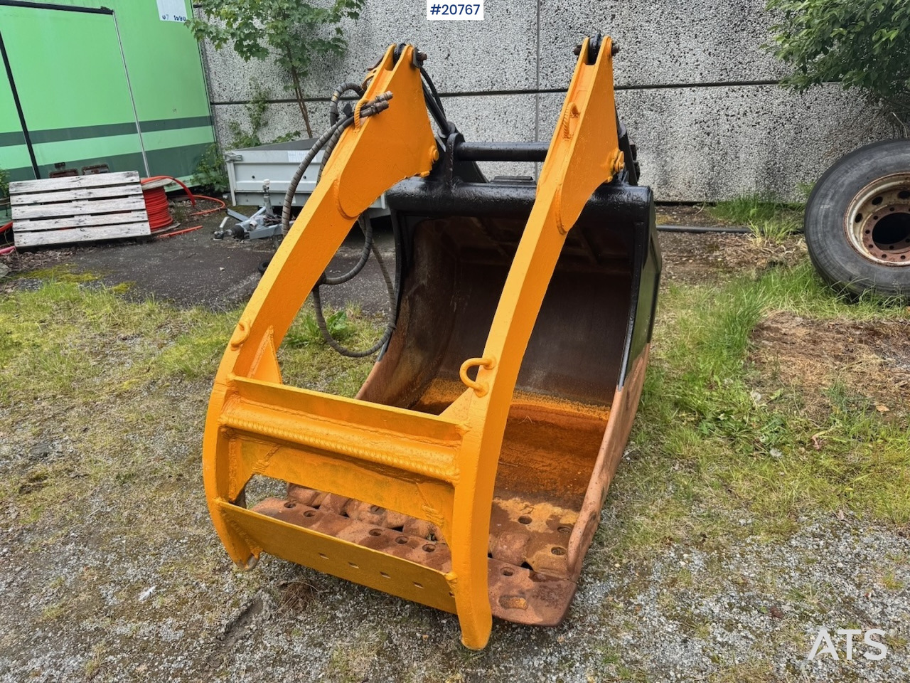 Graveskuffe m klype - Balde escavadora para Máquina de construção: foto 2 Graveskuffe m klype - Balde escavadora para Máquina de construção: foto 2